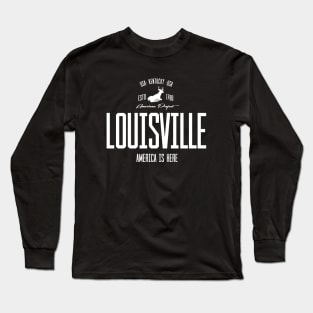 USA, America, Louisville, Kentucky Long Sleeve T-Shirt